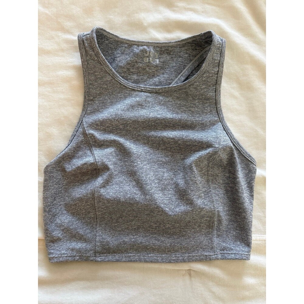 Joylab longline crop tank bra medium